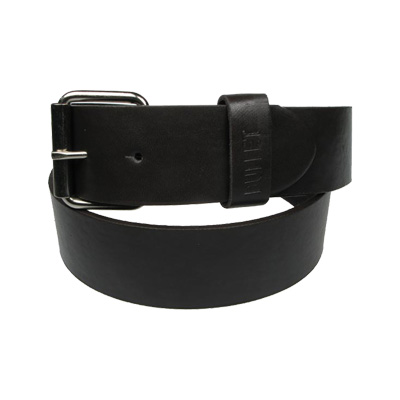 Zwarte effen riem met gesp - Gothic Meta Zwarte effen riem met gesp - Gothic Meta